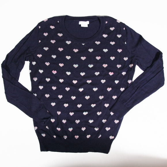 Cooperative Sweaters - Urban Outfitters Cooperative Heart Printed Sweater